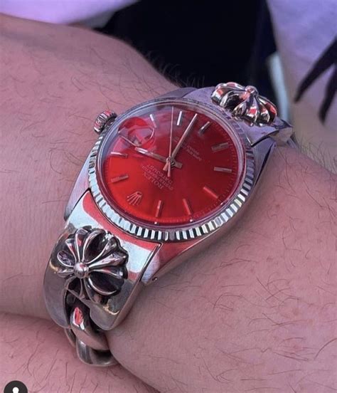 rolex chrome hearts